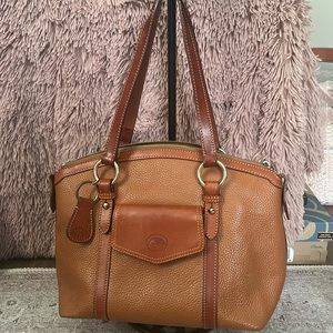 Dooney & Bourke leather shoulder bag.